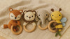 Willa Boo animal rattle collection